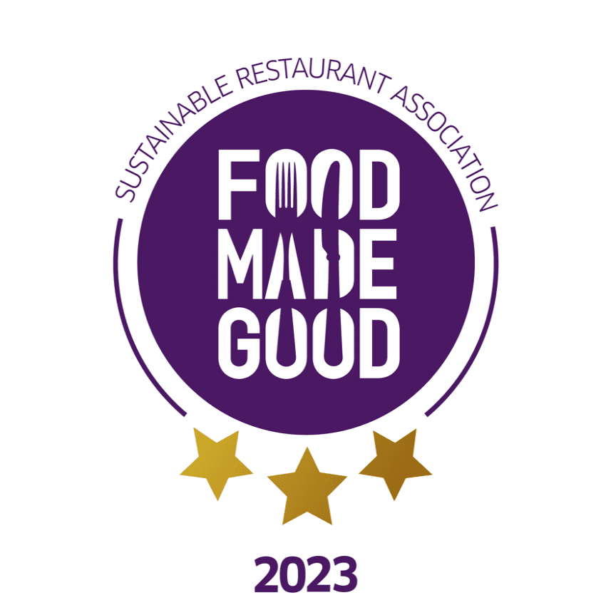 Cover Image for Heartwood Collection awarded top three-star Food Made Good rating by The Sustainable Restaurant Association