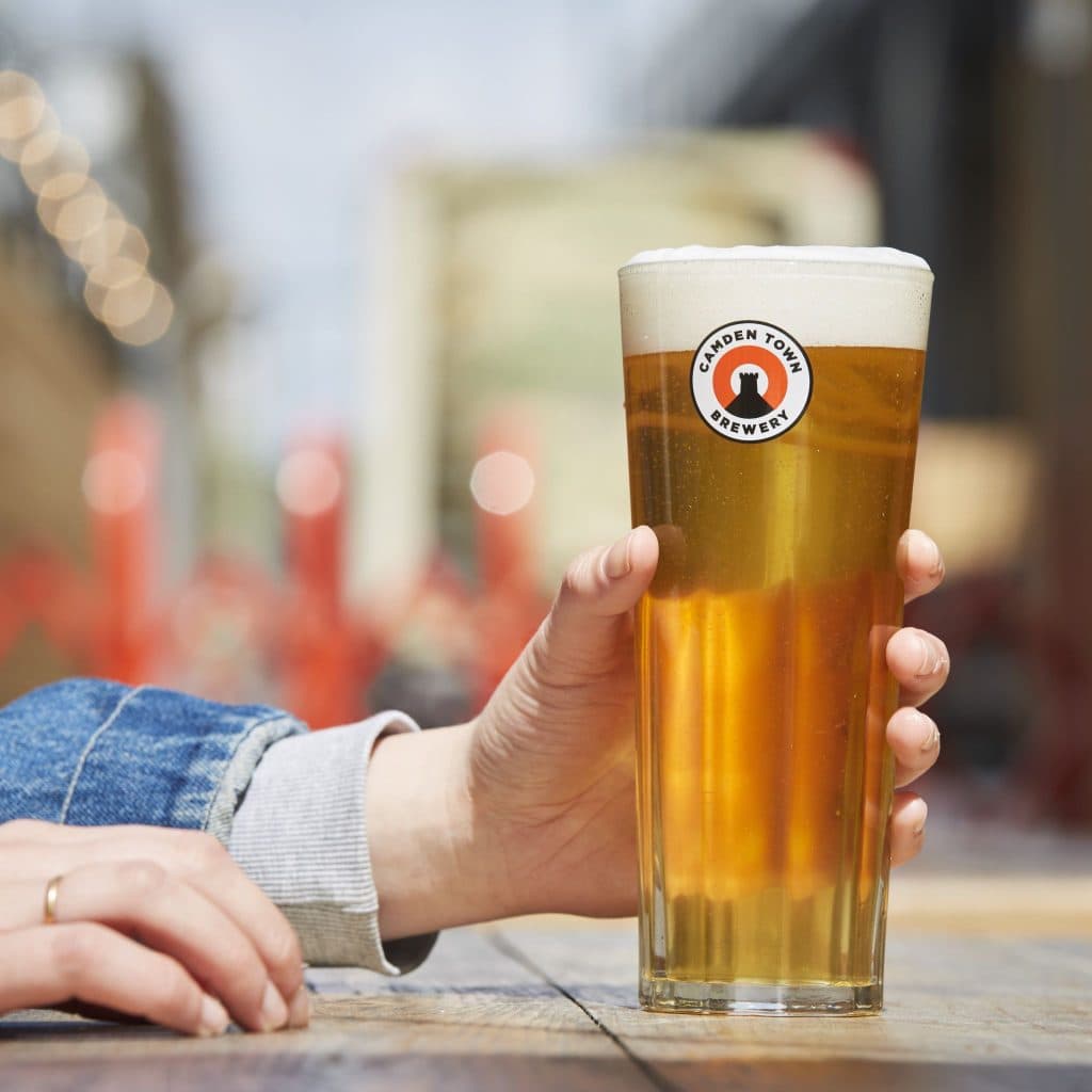 Cover Image for Buy 1 get 1 free on a pint of Camden Hells at The March Hare