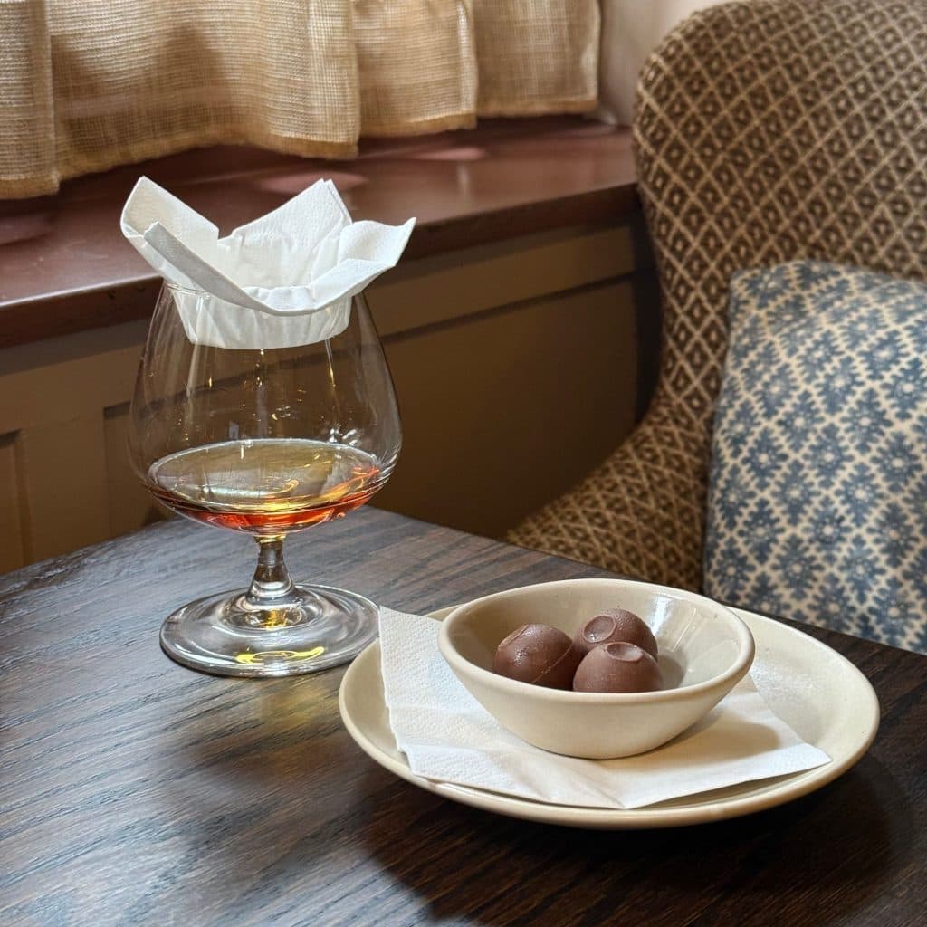 Cover Image for Compliment Truffles when you order Rémy Martin VSOP Cognac at The March Hare